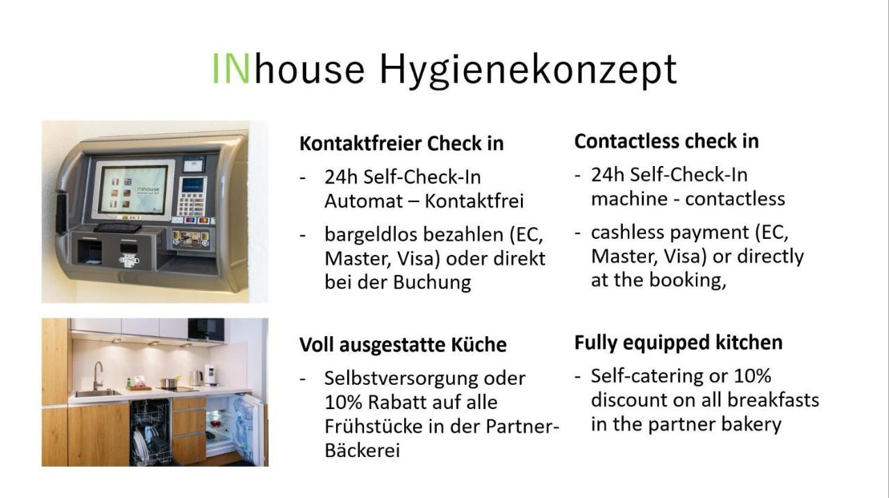 Aparthotel Inhouse - Wohnen Auf Zeit à Ingolstadt Extérieur photo
