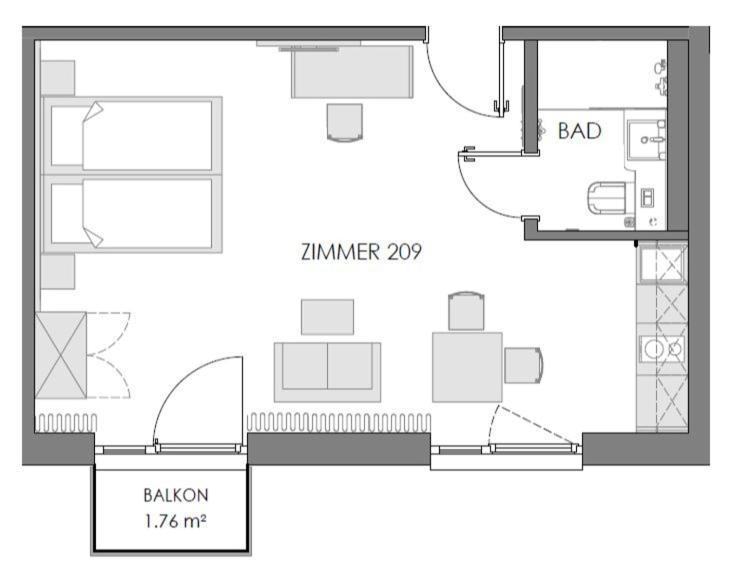 Aparthotel Inhouse - Wohnen Auf Zeit à Ingolstadt Extérieur photo